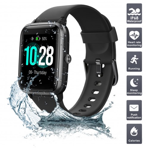 SYNCLIFE 205L smartwatch in black